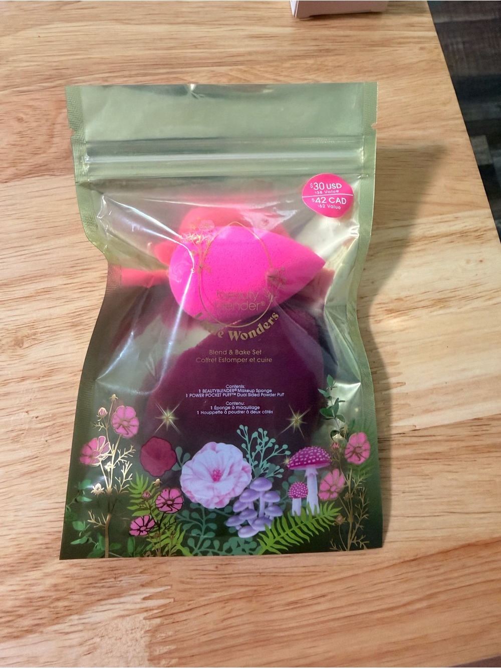 beautyblender Pink & Purple Blend & Bake Sponge Set